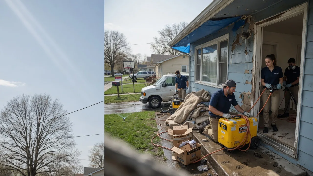 Basement Flood Cleanup in Fowlerton, TX near me